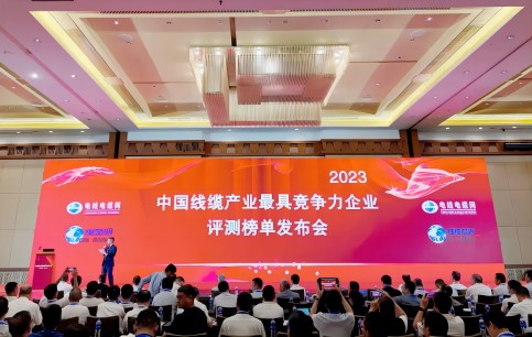 載譽(yù)前行！中辰股份榮膺“2023年度中國線(xiàn)纜產(chǎn)業(yè)最具競爭力企業(yè)百強”29位