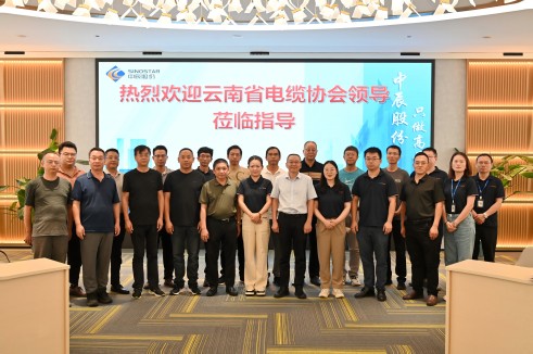 線(xiàn)聚你我 與企同行——云南省電線(xiàn)電纜行業(yè)協(xié)會(huì )蒞臨中辰電纜考察交流